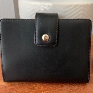 Kate Spade ♠️ black leather planner